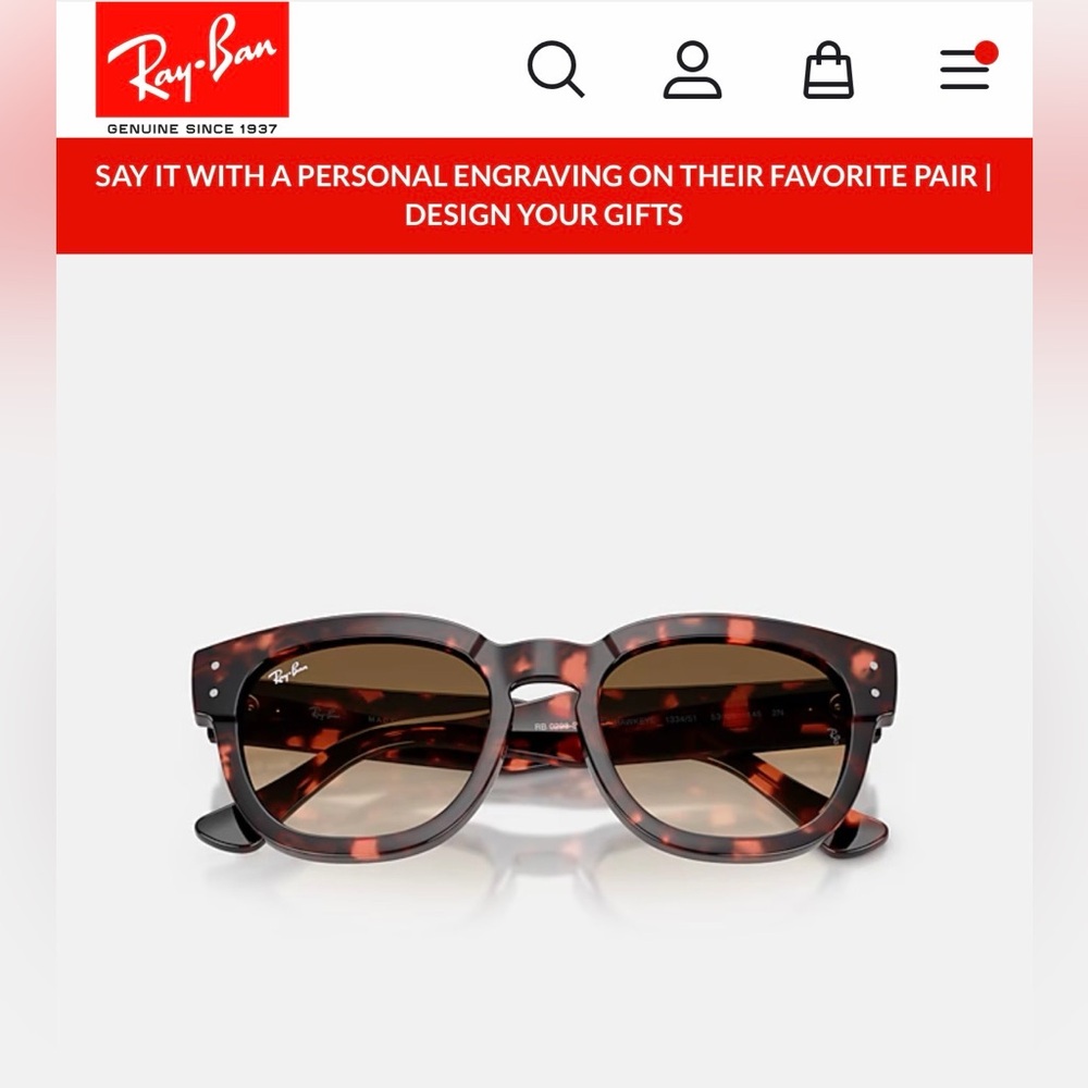 Ray-Ban Mega Hawkeye Sunglasses *Brand New*